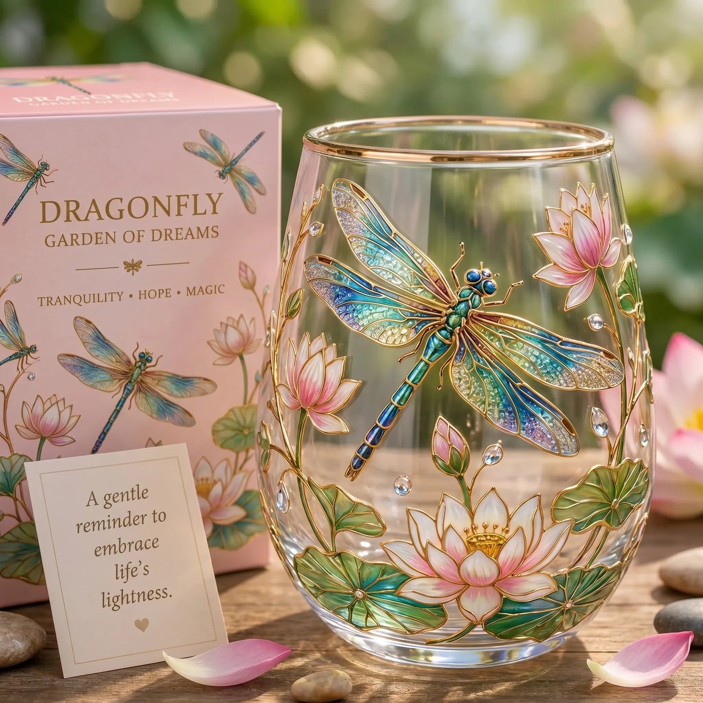 ☀️🌻Limited Edition Sunshine Garden Floral Glass