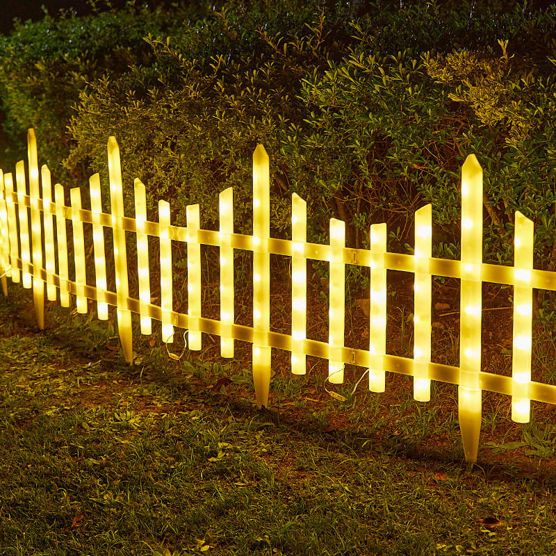 🎁💐Last Day!-55% OFF🔥Wave solar LED lighting garden fence - naotstore