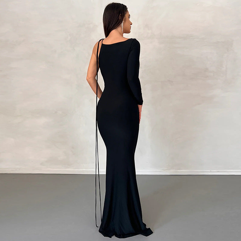 💥Hottest items this month - Women's Sexy Backless Maxi Dress Slim Dress - naotstore