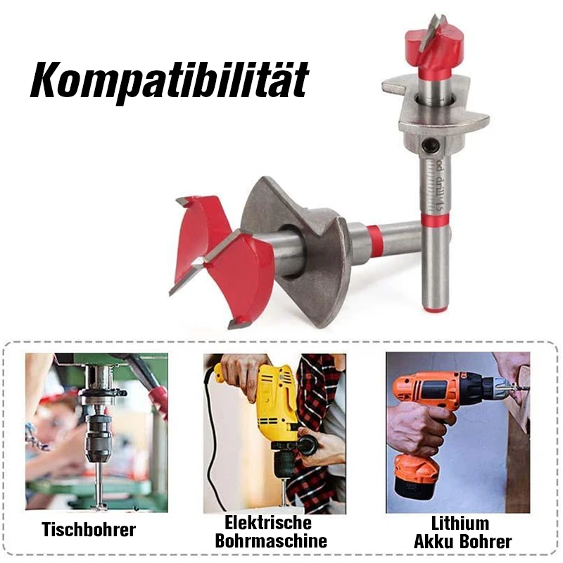 🔥Last day! 💥Special sale - WOODWORKING POSITIONING DRILL SET