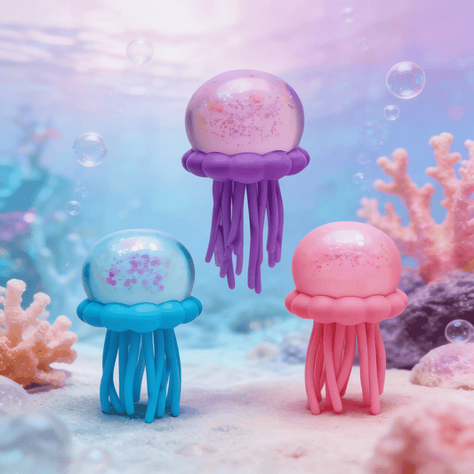 💫🐙Hot Selling Item 🐙 Adorable Sparkling Jellyfish Toy