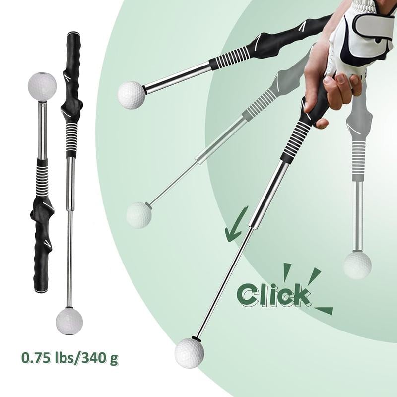 🏒Retractable Telescopic Golf Swing Training Aid Practice Club