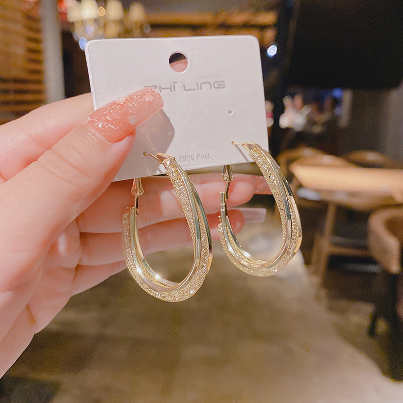 🔥Last day! 💥Special sale - Fashion Oval Earrings - naotstore