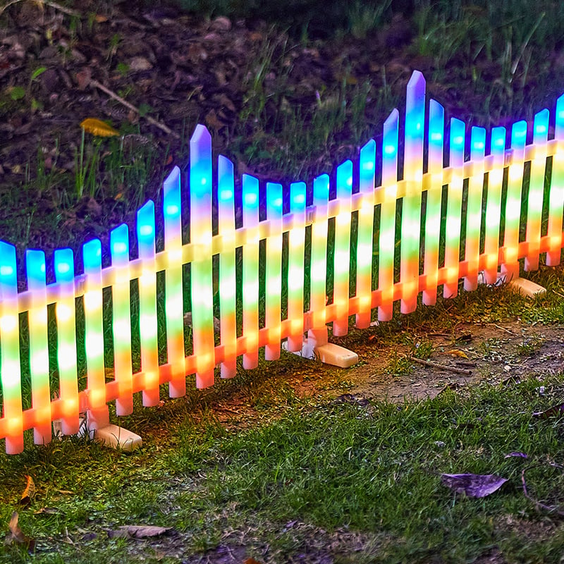 🎁💐Last Day!-55% OFF🔥Wave solar LED lighting garden fence - naotstore