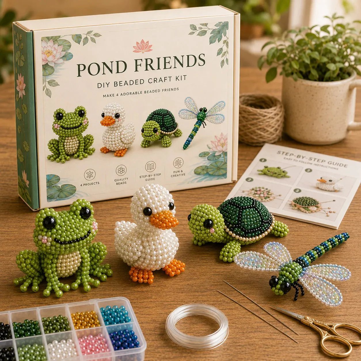 ✨Hot Selling! DIY Mini 3D Animal Beading Set