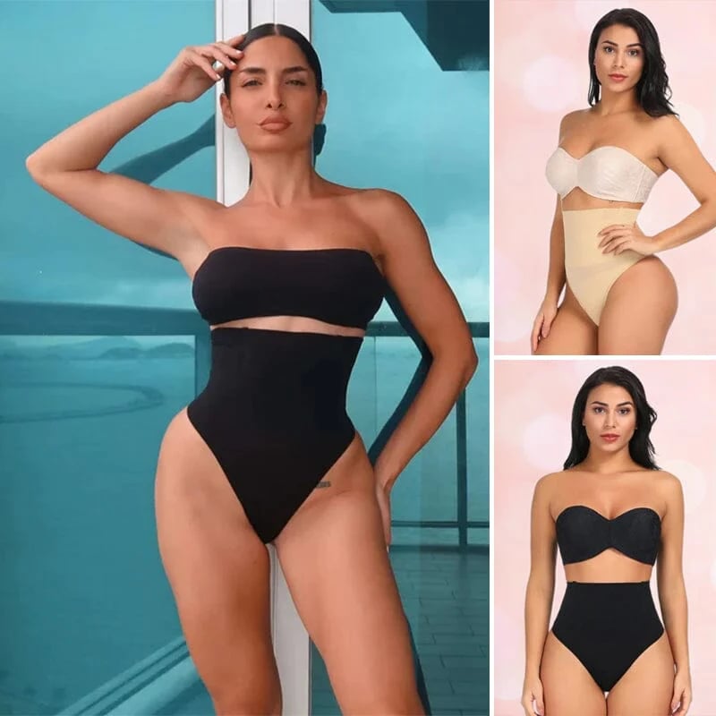 💥Buy 1 get 1 free - High Waist Tummy Control Thong - naotstore