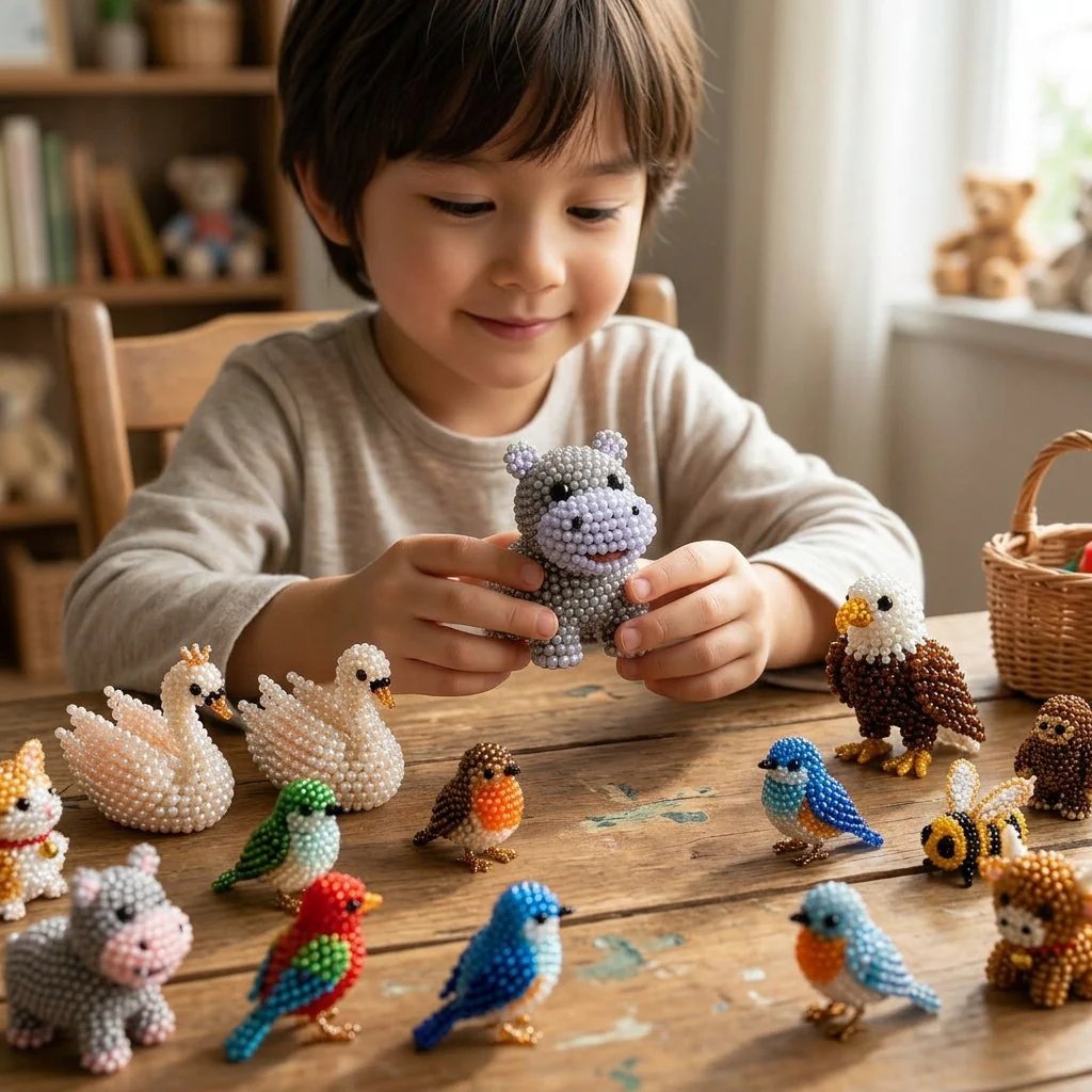 ✨Hot Selling! DIY Mini 3D Animal Beading Set
