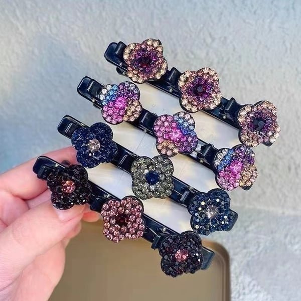 💥This week's specials - Shiny Crystal Braided Hair Clip - naotstore