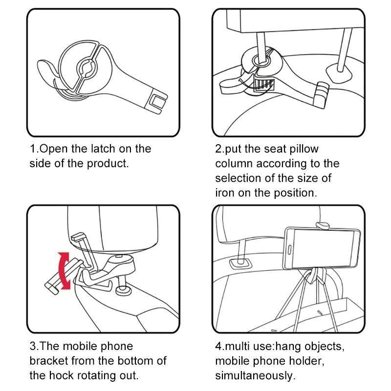 💥This week's specials - Car seat hidden hook - naotstore