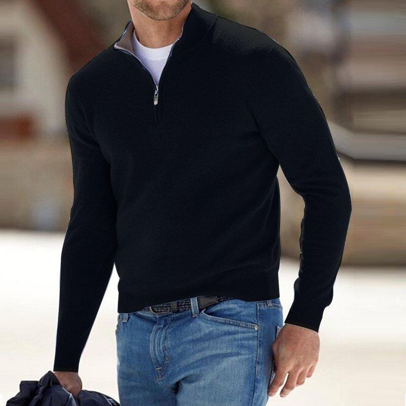 💥This week's specials - Men's Cashmere Zip Basic Sweater - naotstore