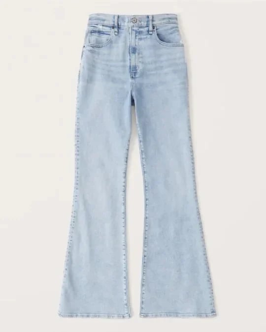 ⭐Last day! 💥Special sale - Ultra High Rise Stretch Flare Jean - naotstore