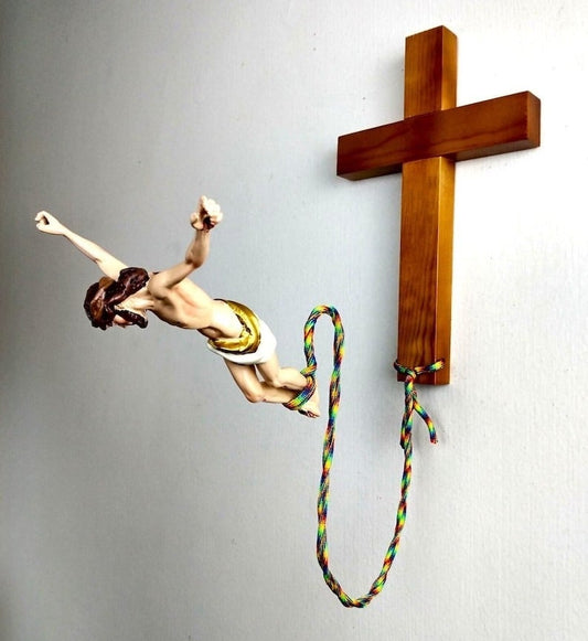 🔥Last day! 💥Special sale - Bungee Jumping Jesus