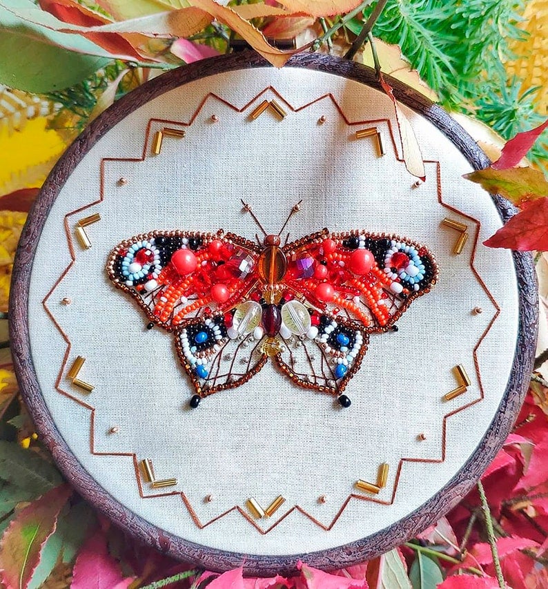 🔥Last day! 💥Special sale - Insect Bead Embroidery DIY Craft Kit