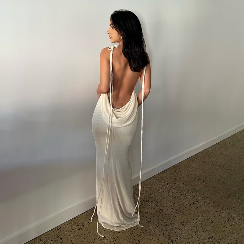 🌟This month's hottest items - Serenity Backless Maxi Dress - naotstore