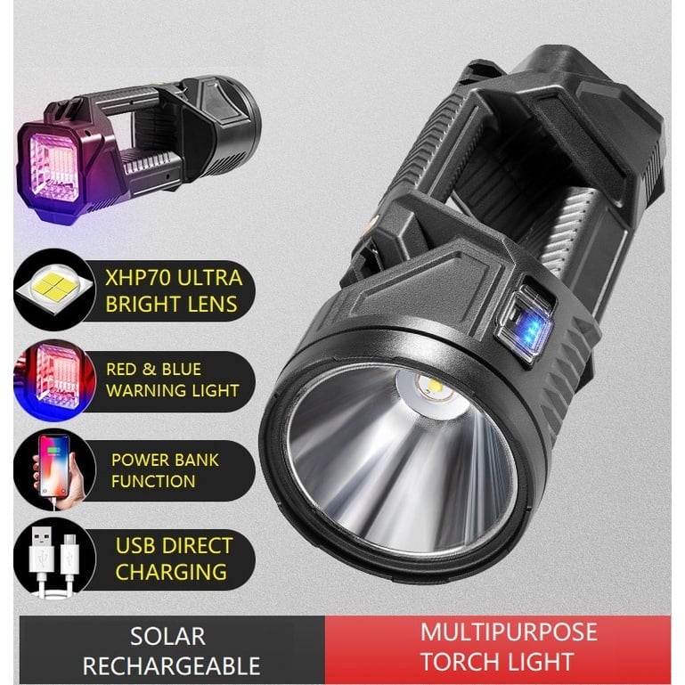 🔥🎁Last day! -55% off🔥New German 1000000 lumens Waterproof Spot Lights Handheld Large searchlight - naotstore