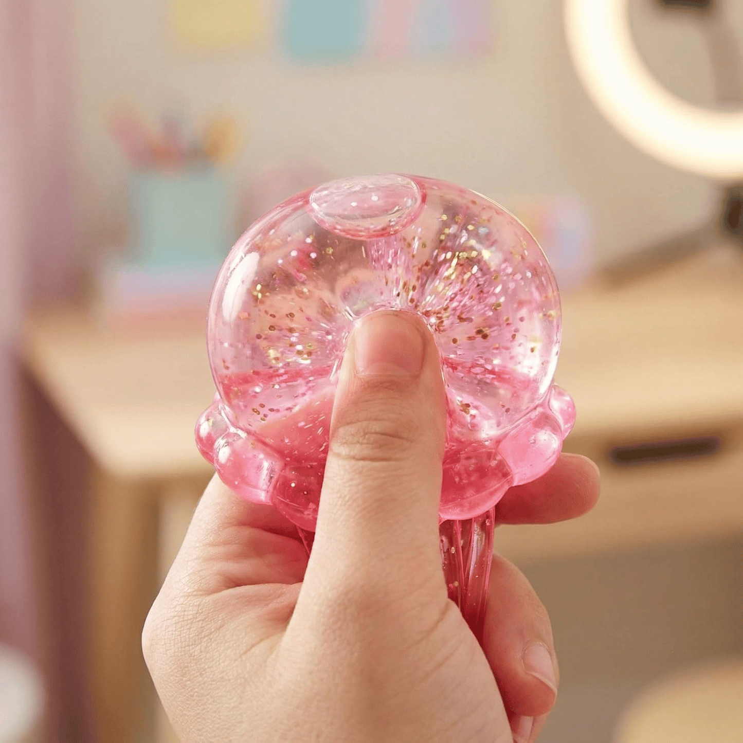 💫🐙Hot Selling Item 🐙 Adorable Sparkling Jellyfish Toy