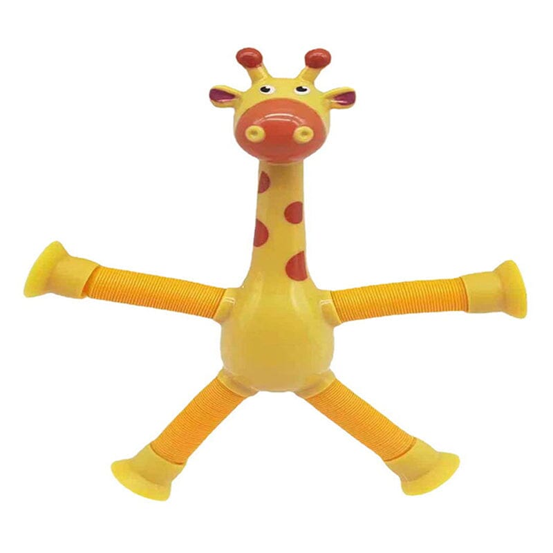 🔥Last day! 💥Special sale - Telescopic suction cup giraffe toy