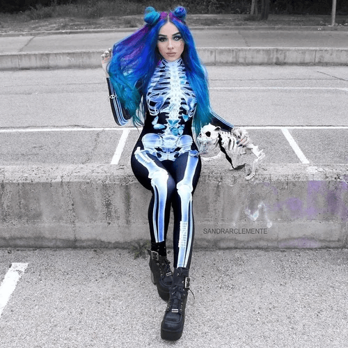 🎃Halloween's hottest items - Sexy skull leggings - naotstore