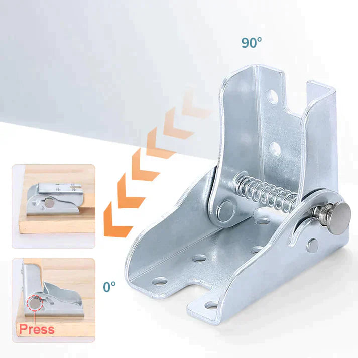 90 degree self-locking folding hinge - naotstore