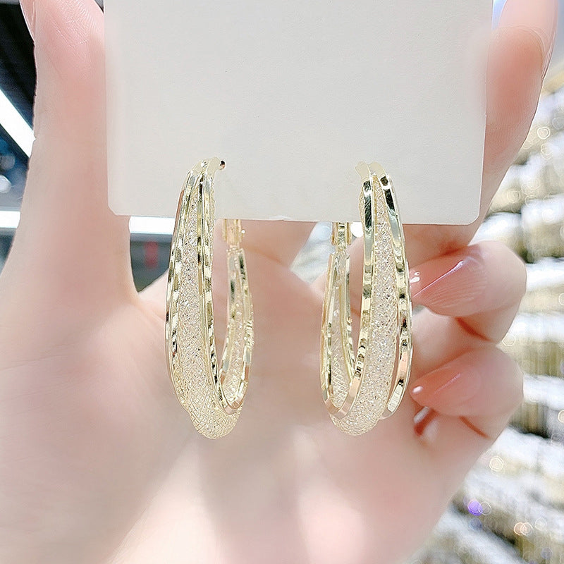 🔥Last day! 💥Special sale - Fashion Oval Earrings - naotstore