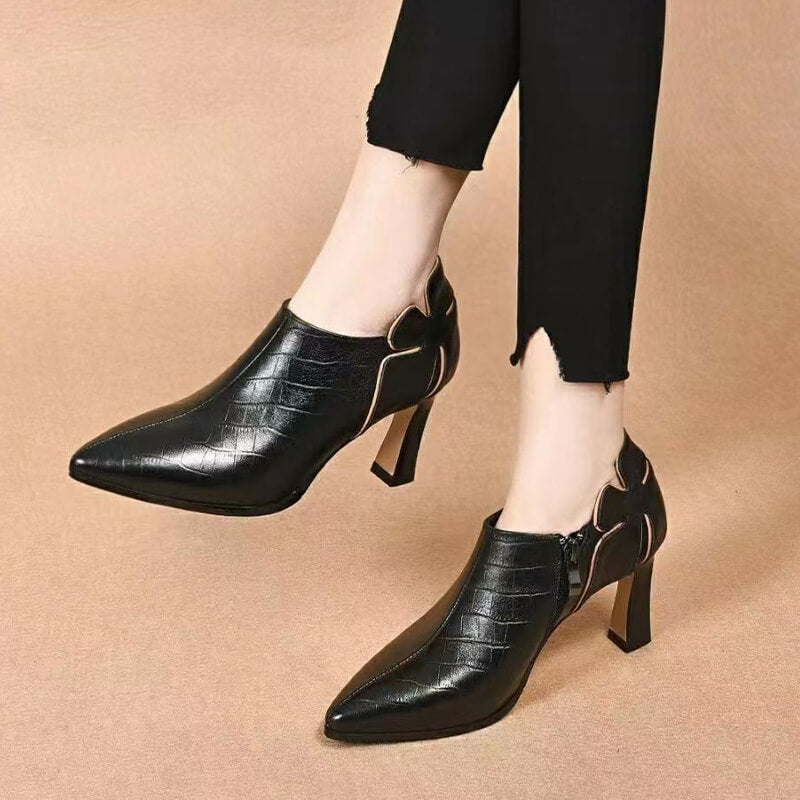 💥Specials of the week - Women's Pointed Toe Fashion All-match Thick-Heeled Shoes - naotstore