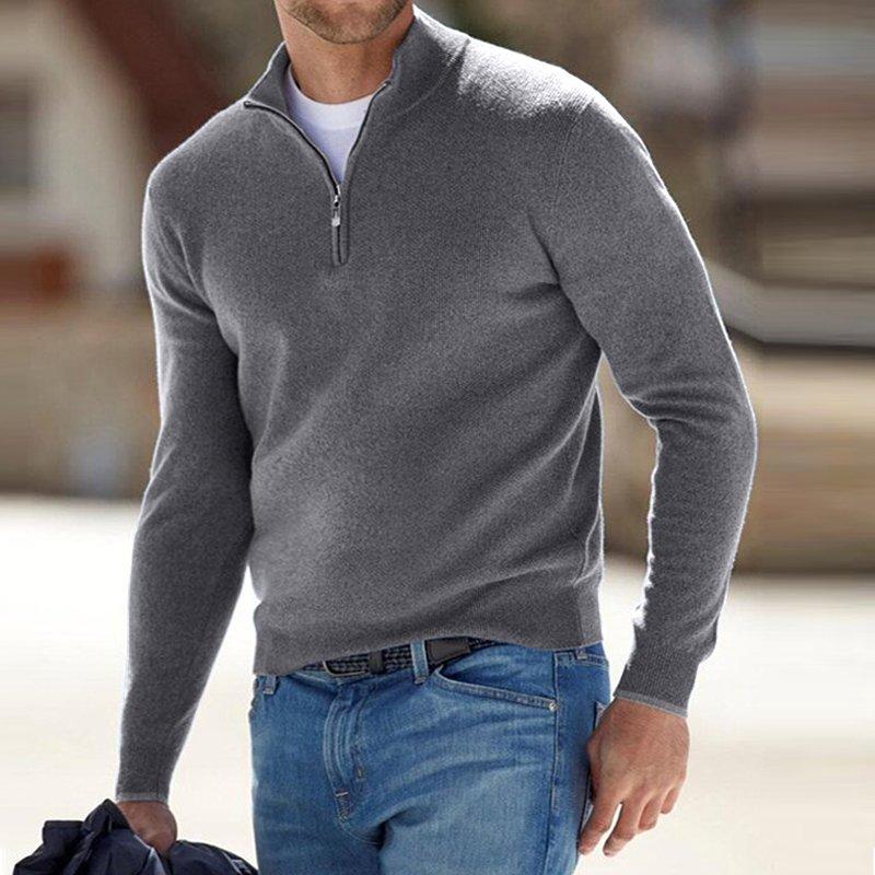 💥This week's specials - Men's Cashmere Zip Basic Sweater - naotstore