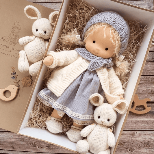 💥Specials this week🎁The Best Gift for Kids-Handmade Waldorf Doll - naotstore