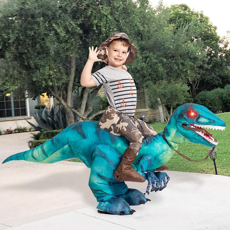 🎁Last day! 💥Special sale - GOOSH Inflatable Dinosaur Costume Halloween Costumes