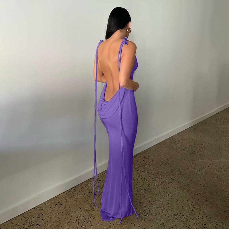 🌟This month's hottest items - Serenity Backless Maxi Dress - naotstore