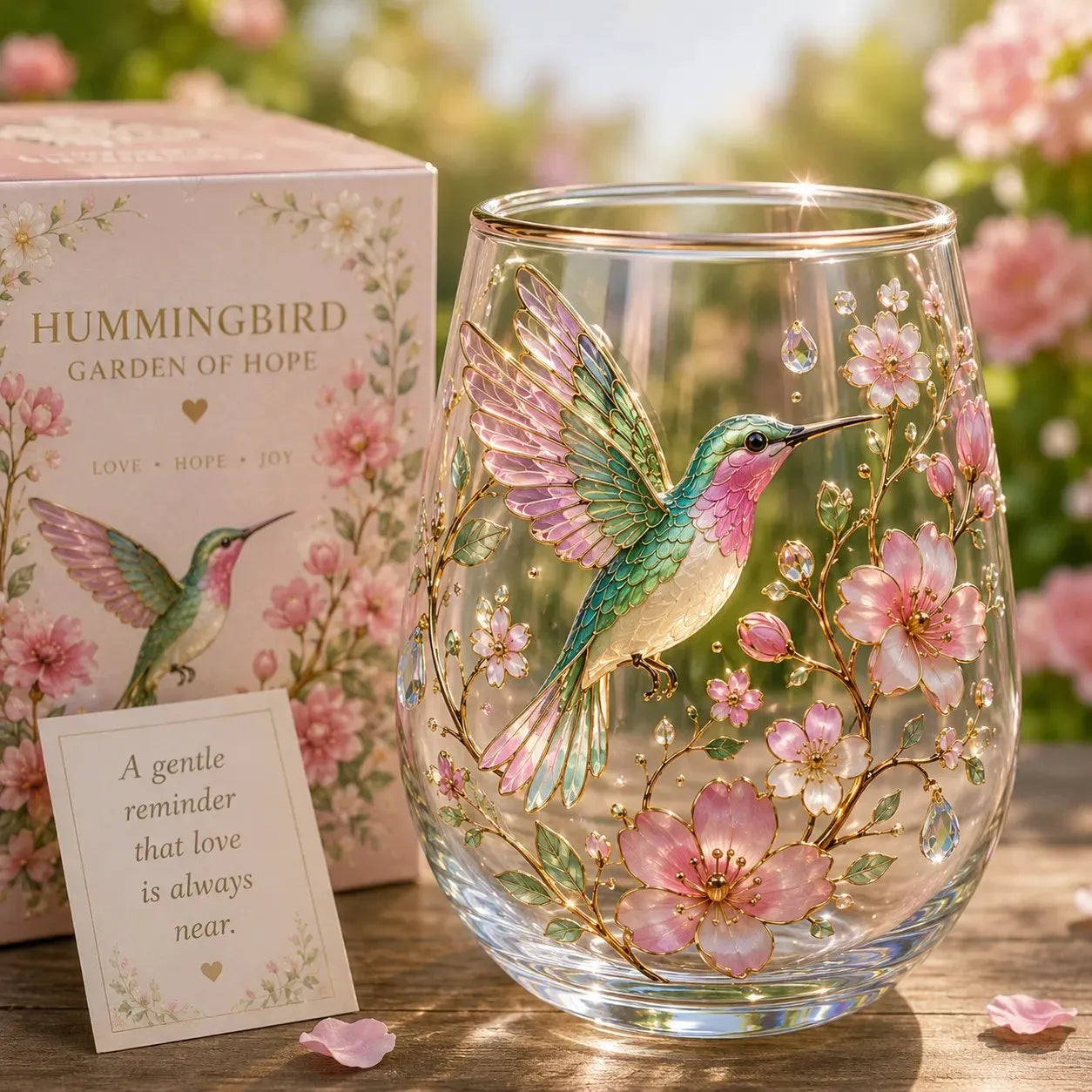 ☀️🌻Limited Edition Sunshine Garden Floral Glass