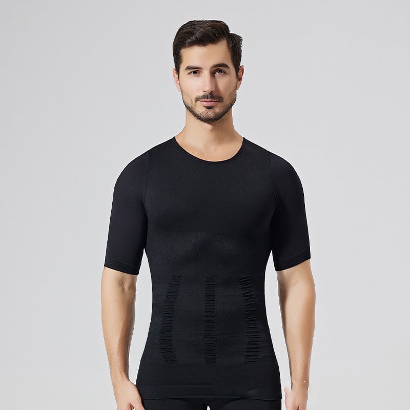 🔥Hottest items of the month - Men Body Toning Shaper T-Shirt - naotstore