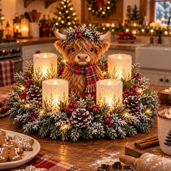 🧑‍🎄Christmas center decorations⛄Holiday table decorations