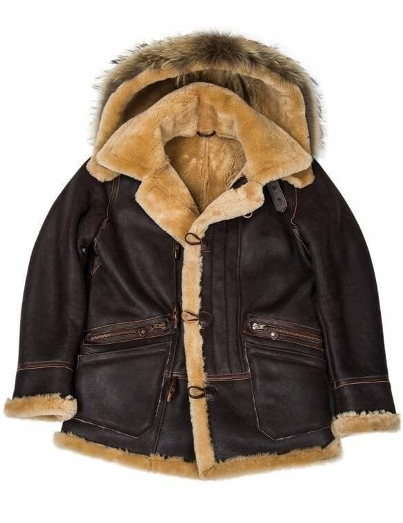 🎉Last day! 💥Special sale - Jacket Pilot From Sheepskin B-7 Arctic Parka ART.208 - naotstore