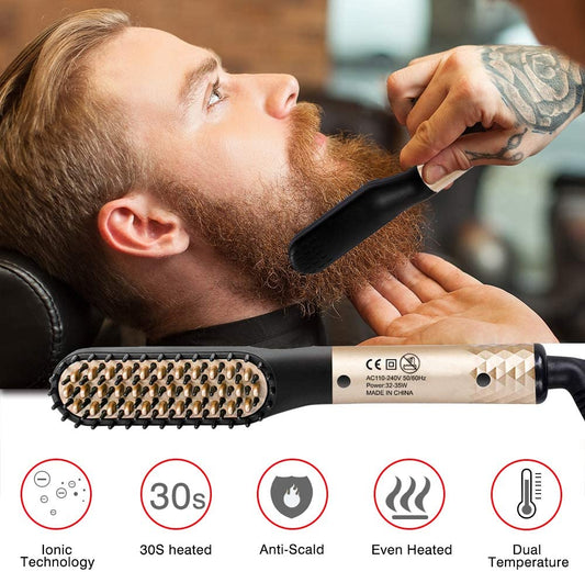 💥This week's specials - Professional beard straightening comb 2.0 - naotstore