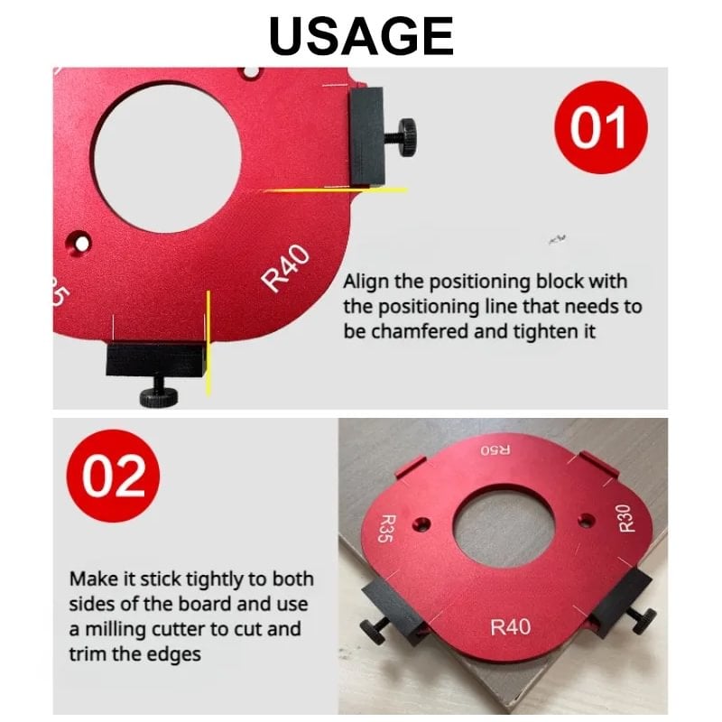 🎉Last day! 💥Special sale - 4 In 1 Arc Angle Positioning Template - naotstore