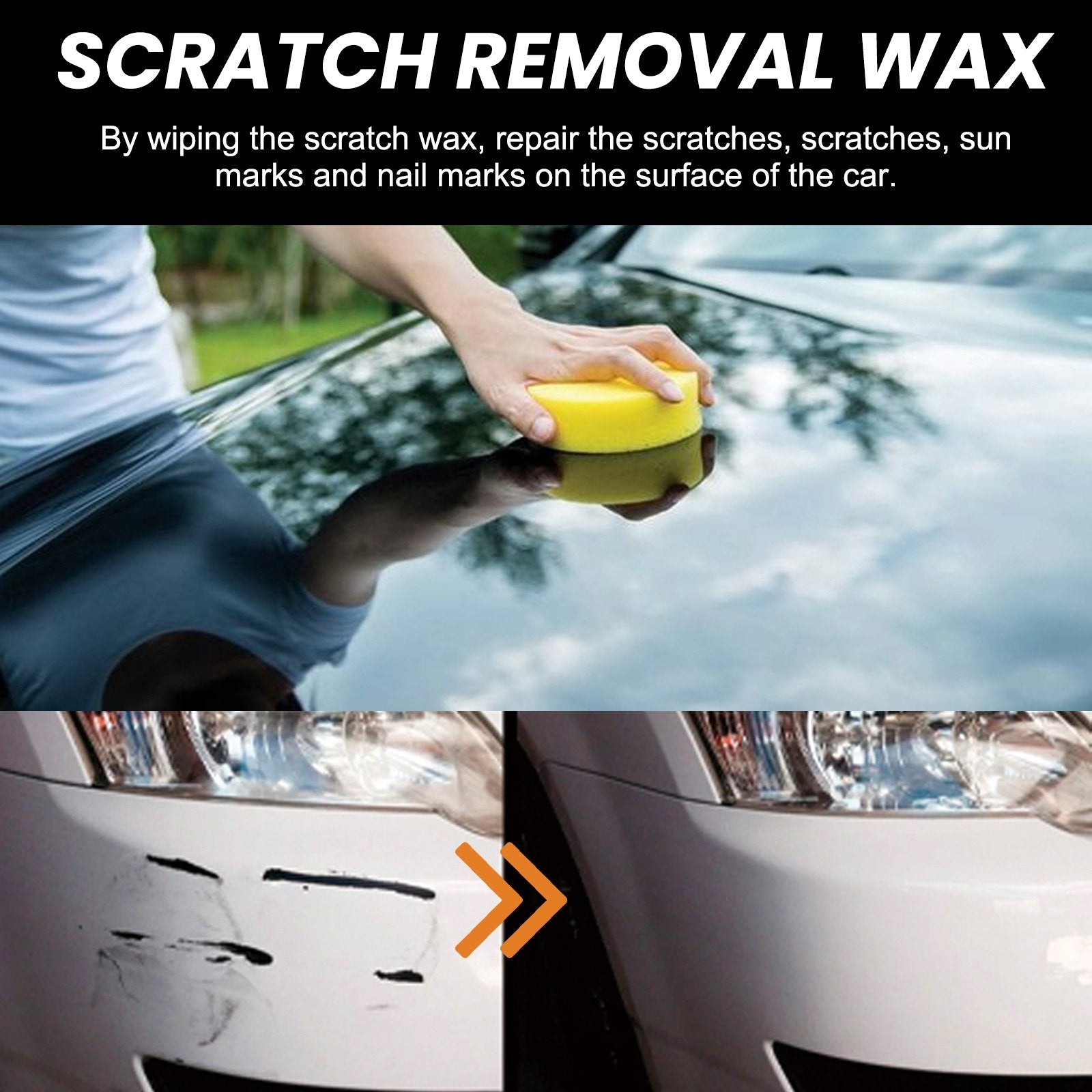 🔥Last day! 💥Special sale - Car scratch repair wax - naotstore