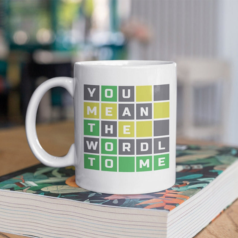 🤣Last day! 💥Special sale - Funny Wordle Mug - naotstore