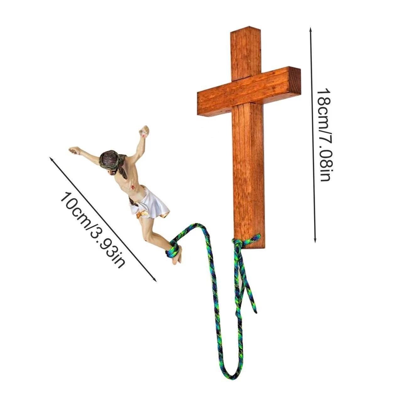 🔥Last day! 💥Special sale - Bungee Jumping Jesus