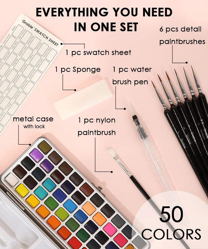 🔥Last day! 💥Special sale - Premium Watercolor Set