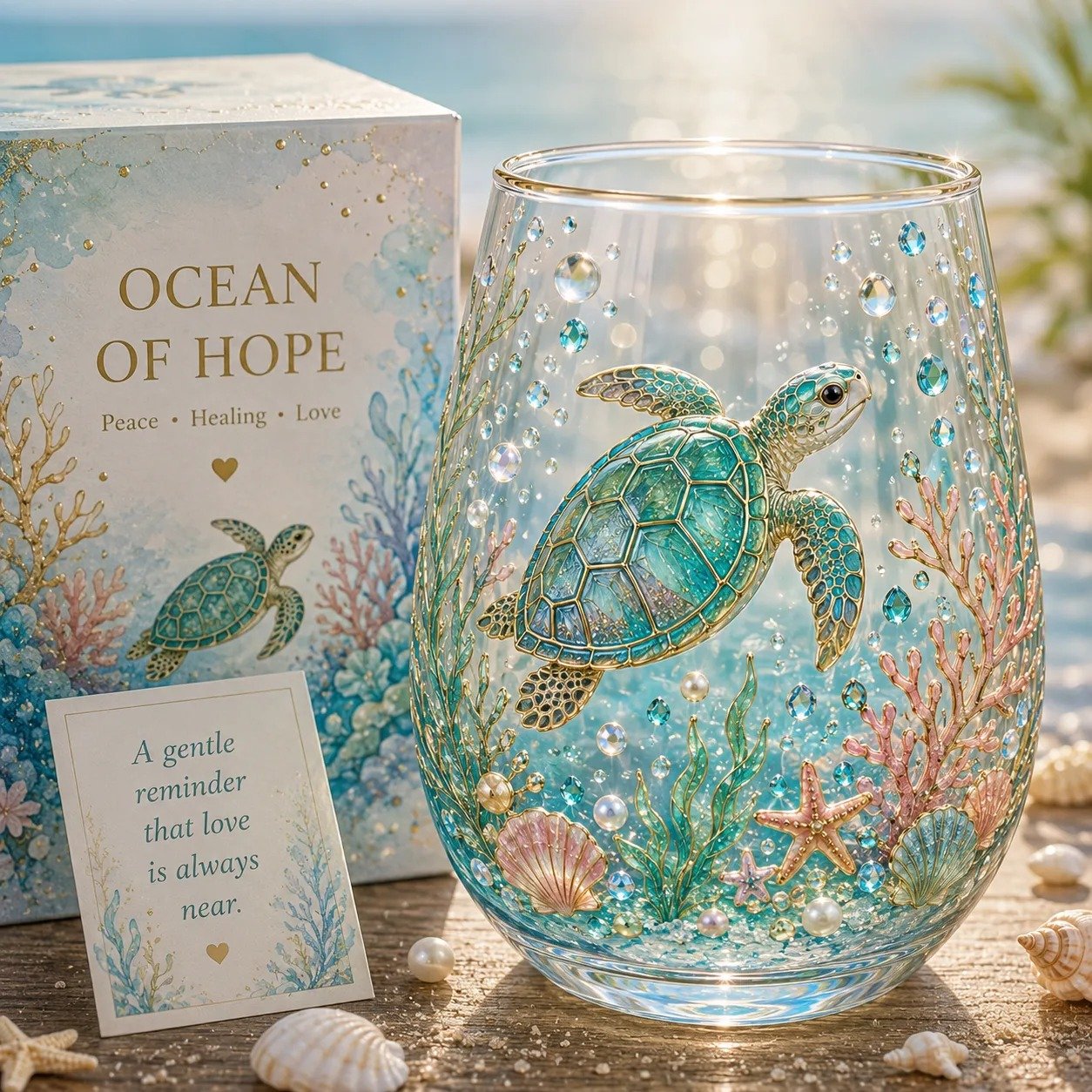 ☀️🌻Limited Edition Sunshine Garden Floral Glass