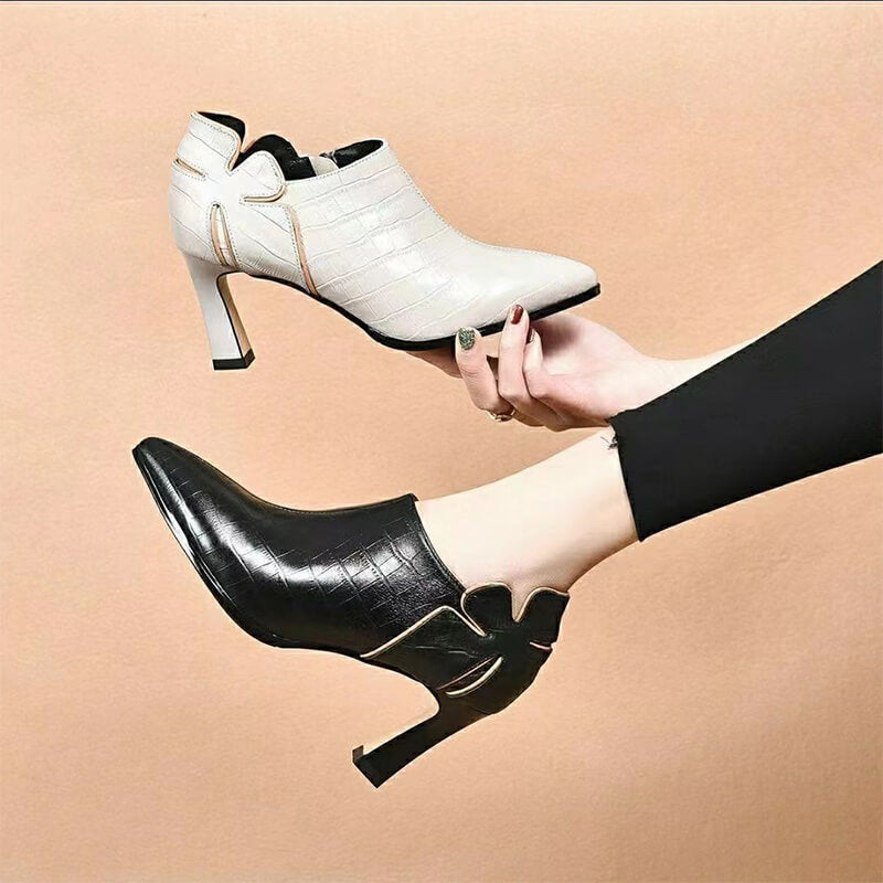 💥Specials of the week - Women's Pointed Toe Fashion All-match Thick-Heeled Shoes - naotstore