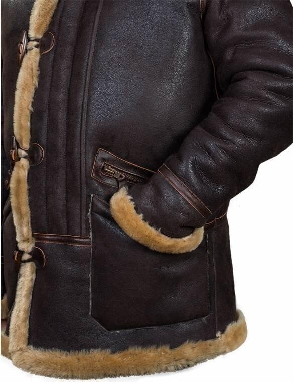 🎉Last day! 💥Special sale - Jacket Pilot From Sheepskin B-7 Arctic Parka ART.208 - naotstore