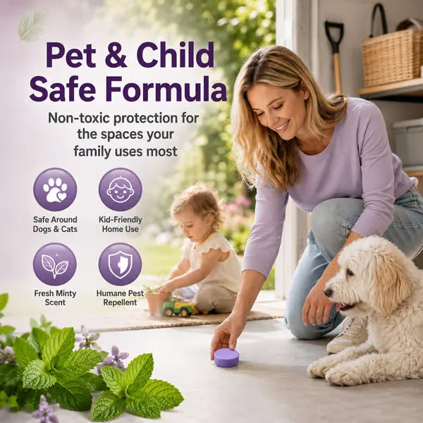 💥Limited time offer: 55% off🐀Natural scented rodent repellent tablets