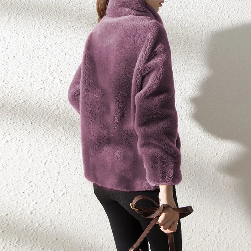 🔥Last day! 💥Special sale - Padded Coat Stand-collar Double-faced Fleece Jacket - naotstore