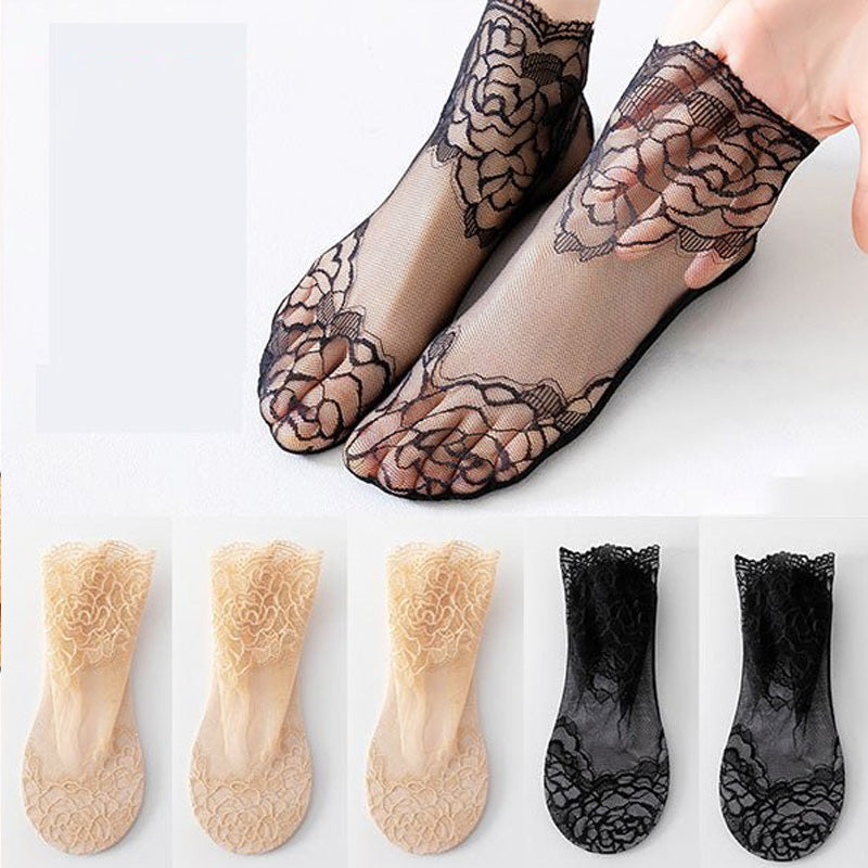 🔥Last day! 💥Special sale - Ladies Fashion Lace Socks - naotstore