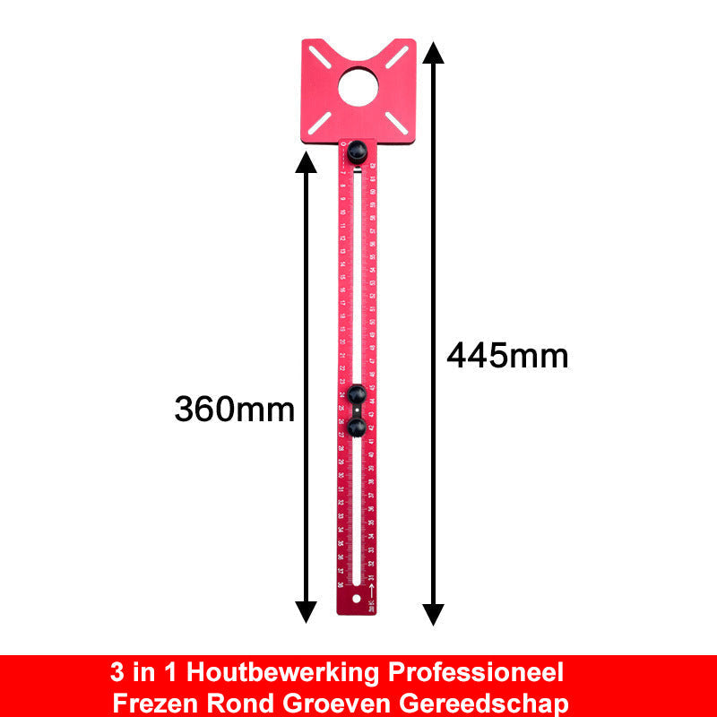 🛠️Last day! 💥Special sale - 3 in 1 Woodworking Professional Milling Round Grooving Tool - naotstore