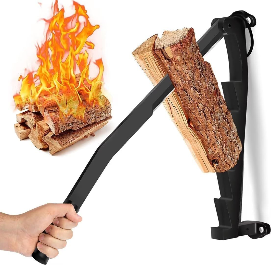 ⏰Last Day Promotion- Wall Mounted Wood Splitter-Kindling Splitter - naotstore