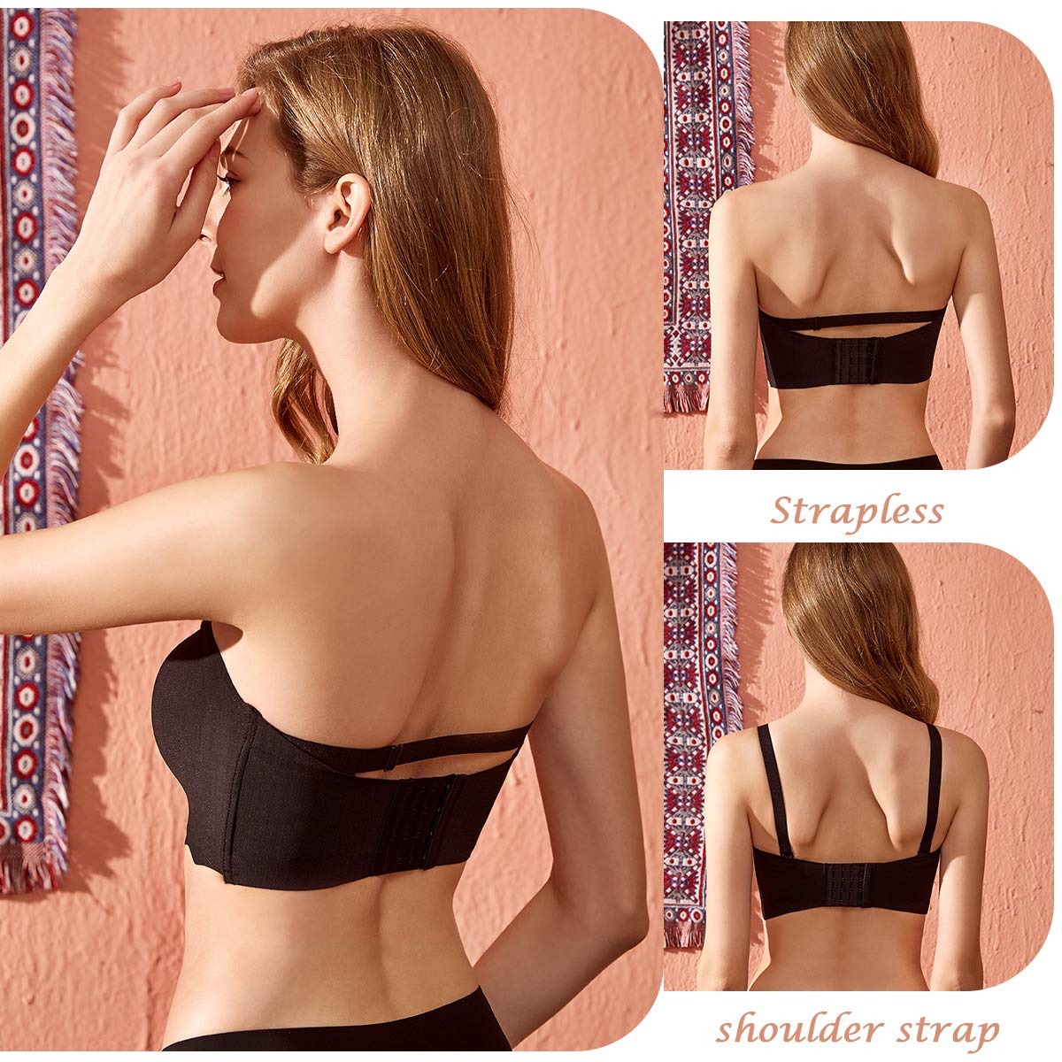 💥The hottest items of the year - Convertible Strapless Bras Push-Up Bras - naotstore