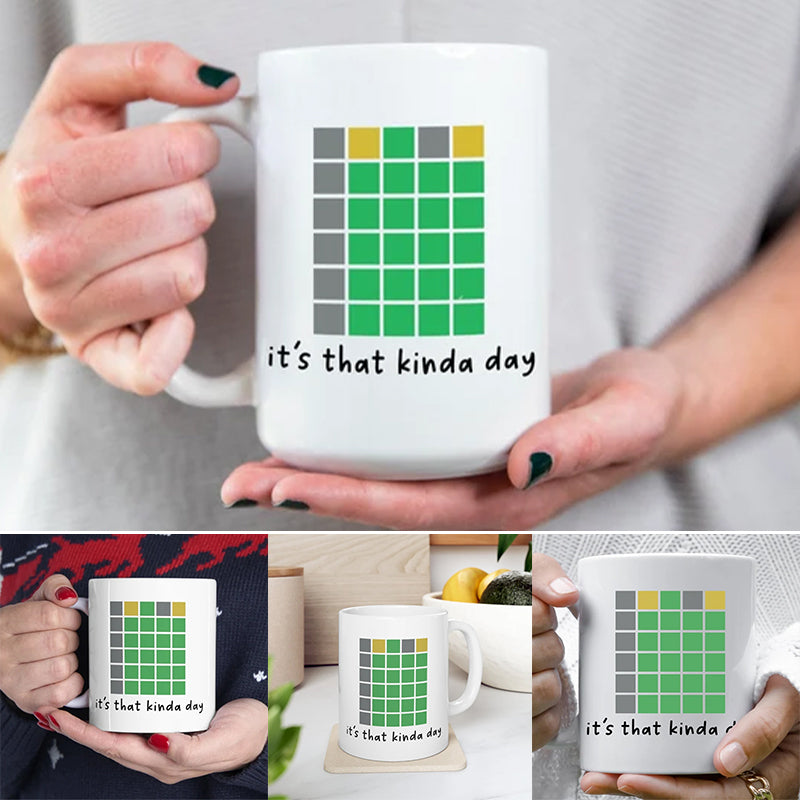 🤣Last day! 💥Special sale - Funny Wordle Mug - naotstore