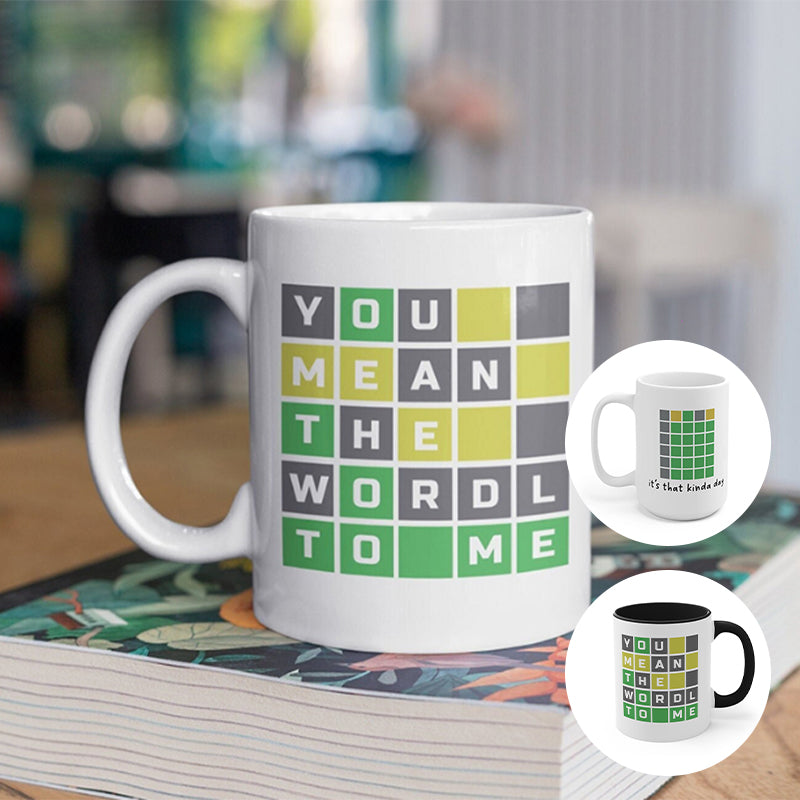 🤣Last day! 💥Special sale - Funny Wordle Mug - naotstore